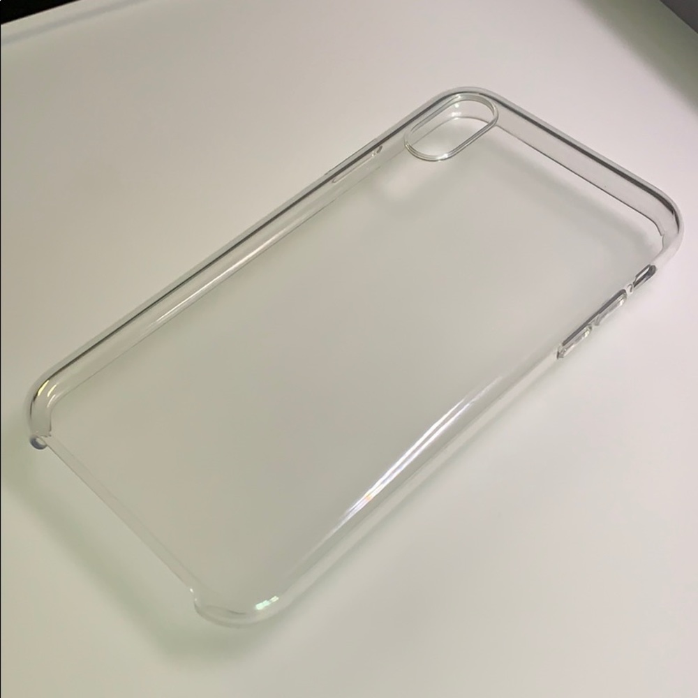 Apple clear case for iPhone XR